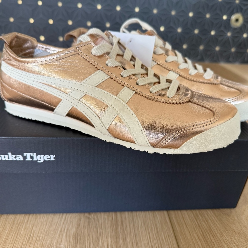 Onitsuka Tiger Rose Gold Sneakers US W 7/EUR 38/Uni 5.5